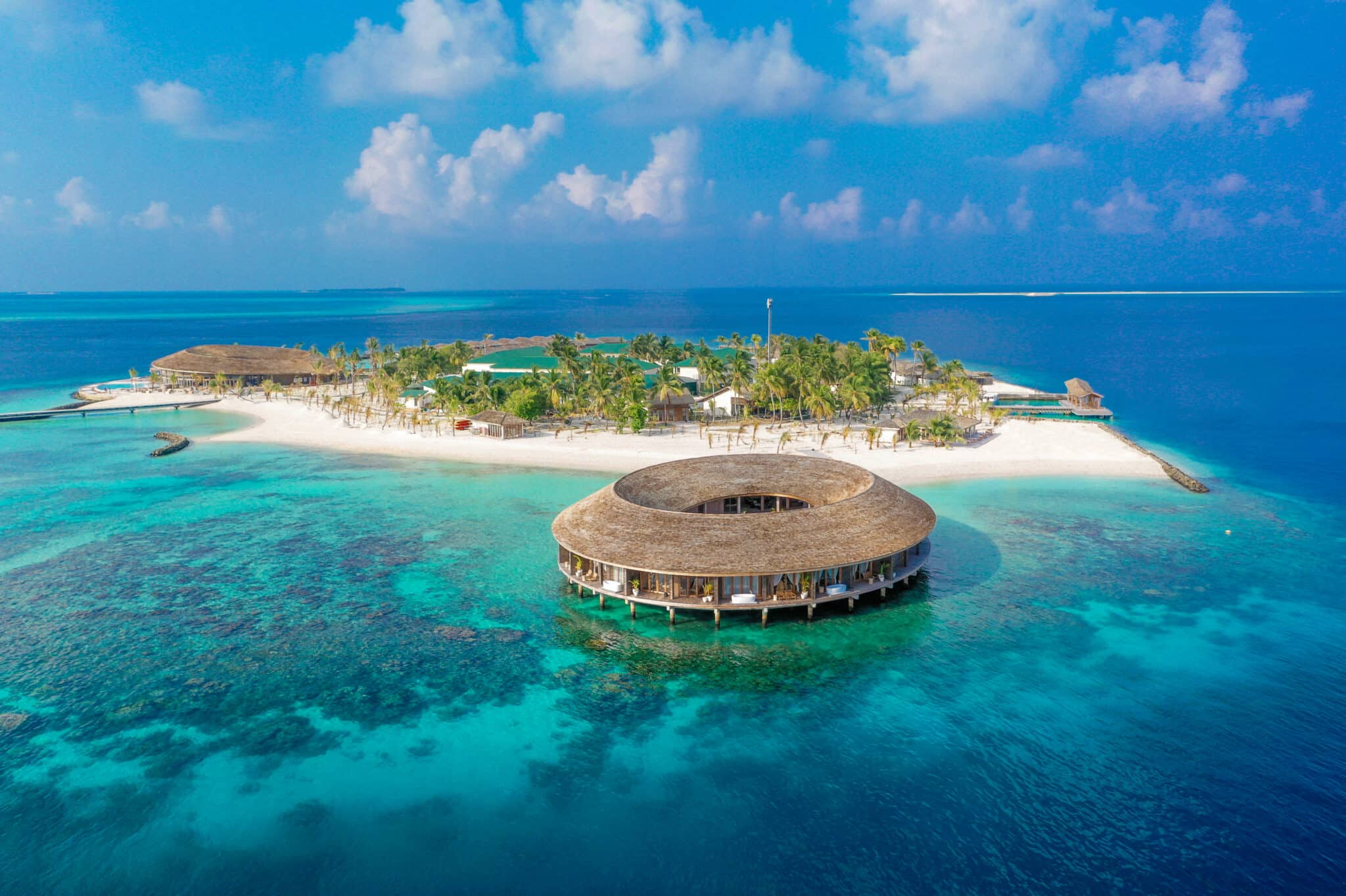 Kagi Maldives Spa Island является частью известной мальдивской концепции «Один остров — один курорт».